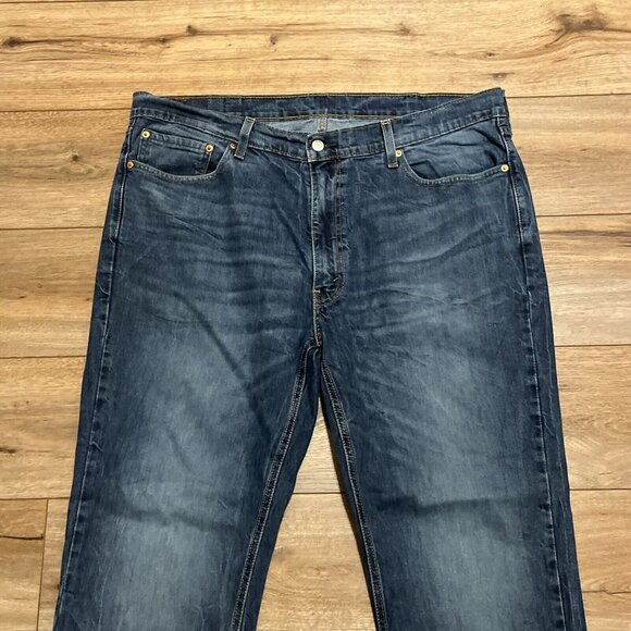 Men's Levis 541 Athletic Taper Fit Denim Jeans SZ 40x30 Blue Stretch Modern - Picture 2 of 13